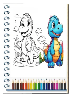 300 Coloring pages for children